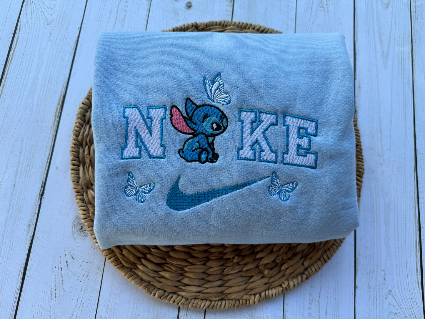 Adult stitch with butterflies π¦