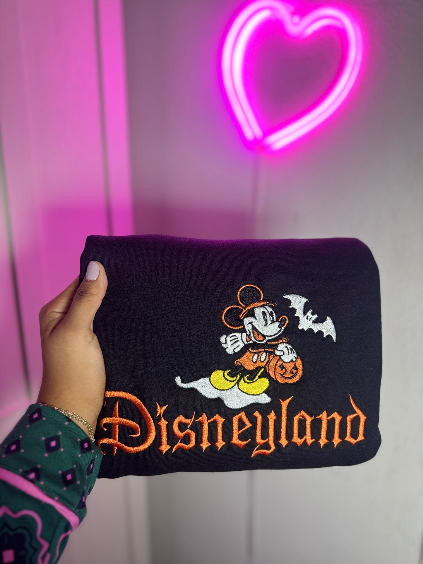 Spooky Mickey adult Crewneck