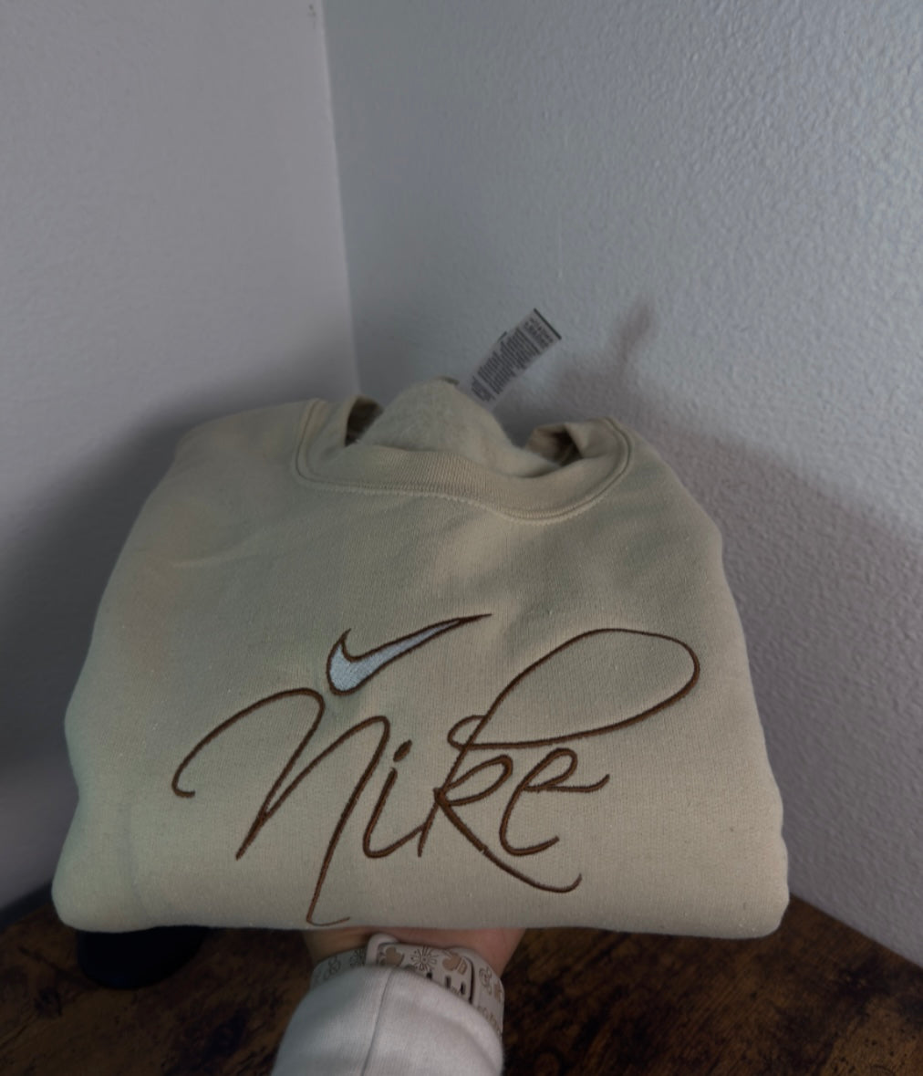 ADULT NIK LOGO CREWNECK