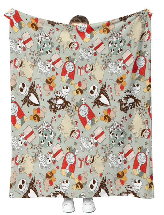 Nightmare Christmas blanket PRE-ORDER