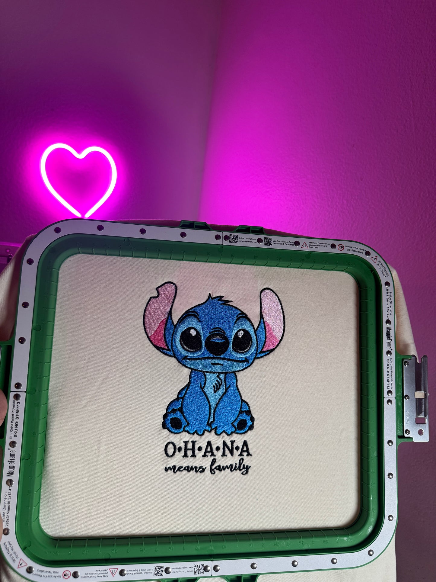 Adult Embroidery t-shirt (OHANA)