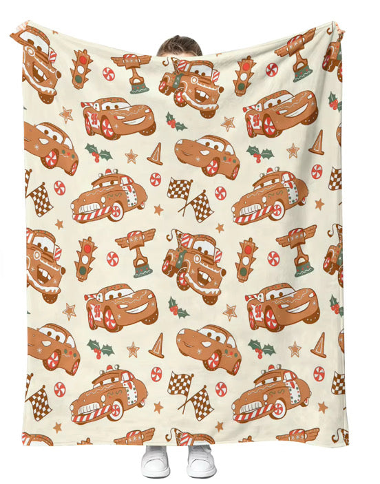 Cars gingerbread blanket PRE-ORDER