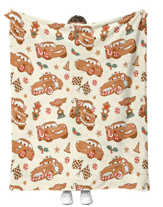 Cars gingerbread blanket PRE-ORDER