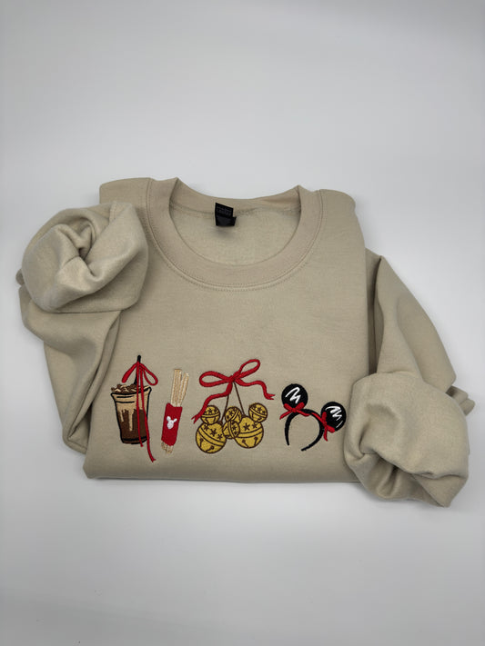 Coffee Christmas crewneck
