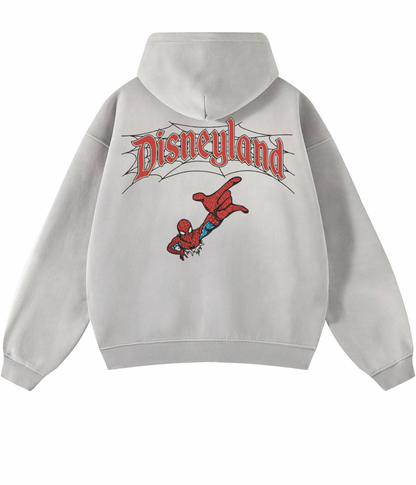 Spider vintage zip up (gray)