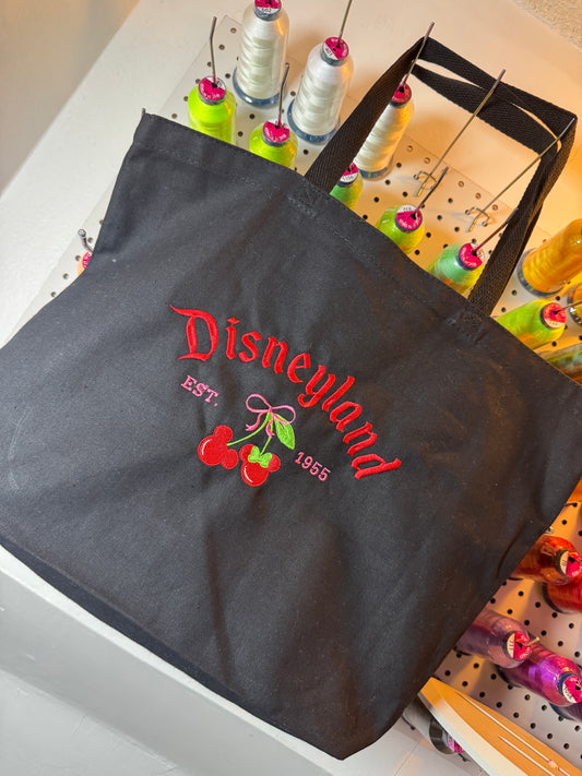 Tote bag (heart cherries 🍒)