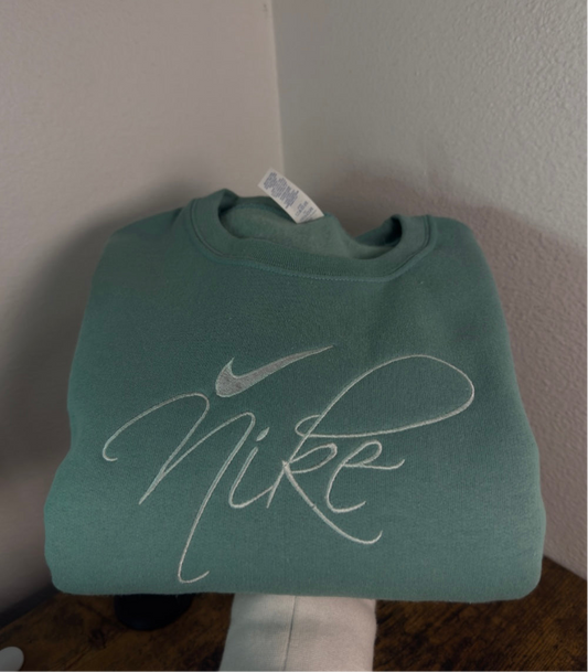ADULT NIK LOGO CREWNECK