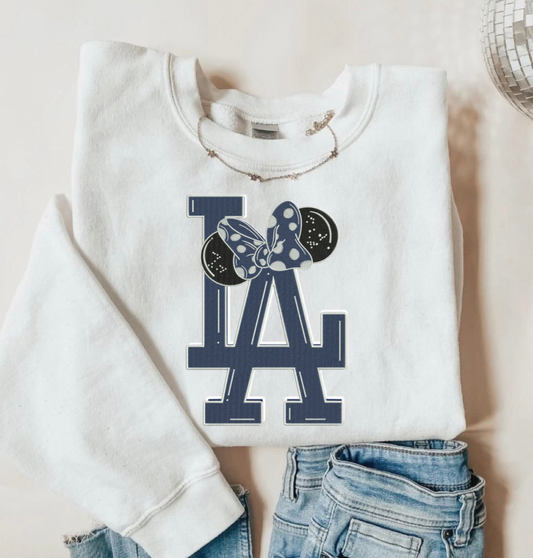 Girly LA adult Crewneck
