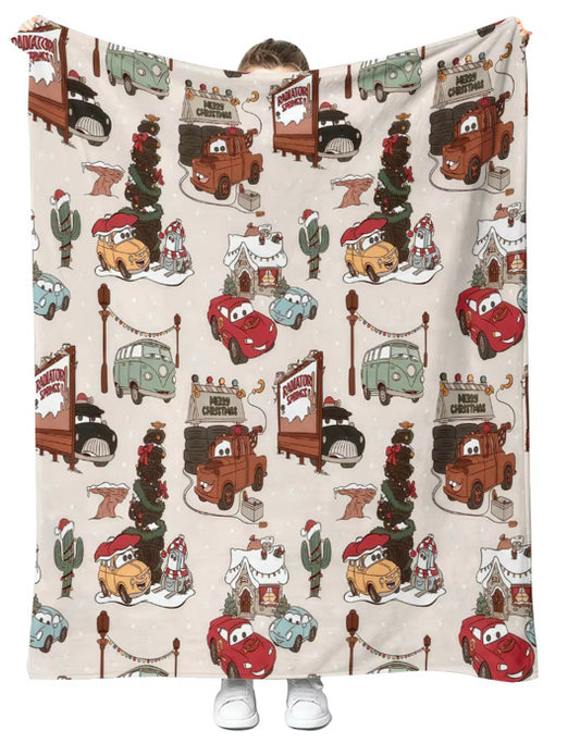 Cars Christmas blanket PRE-ORDEE