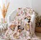 Multi characters blanket