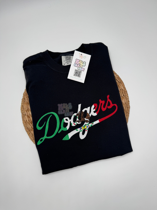 Mexico Dodg3r T-shirt embroidery
