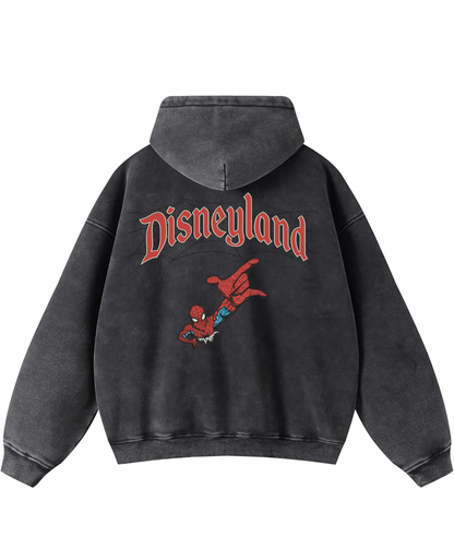 Spidey zip up vintage black